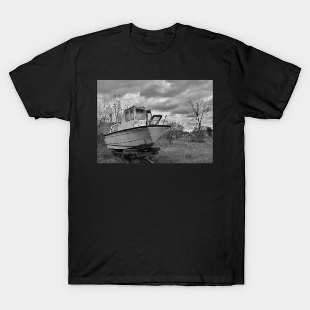 Derelict Boat T-Shirt by jojobob
